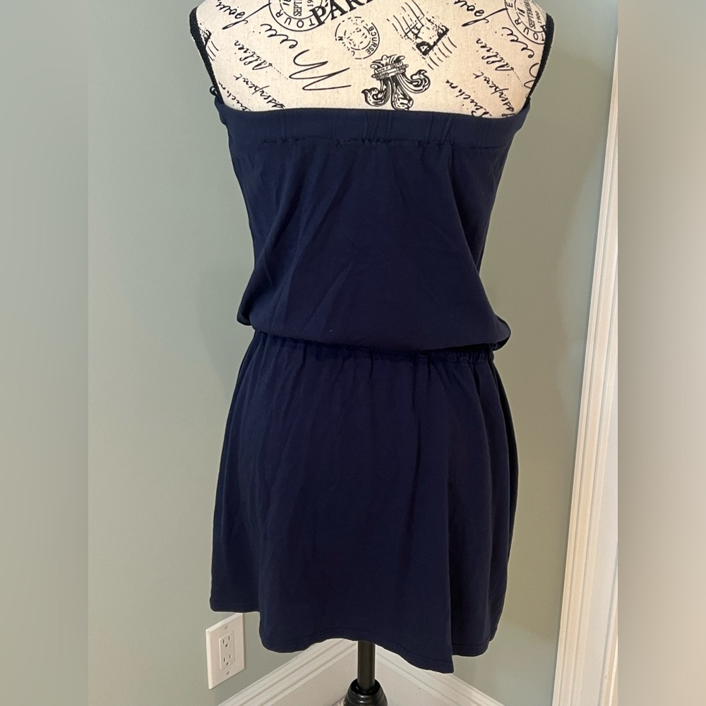 Michael Stars Bandeau Dress | Navy | Size S | Like New - Picture 3 of 11